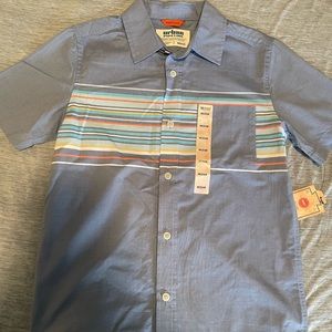 New boys button down shirt